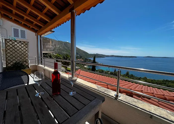 - Modern With A Beautiful View Of The Adriatic Sea 아파트 믈리니